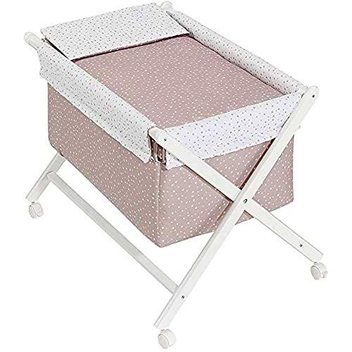 INTERBABY -Minicuna Universo Beige con Textil