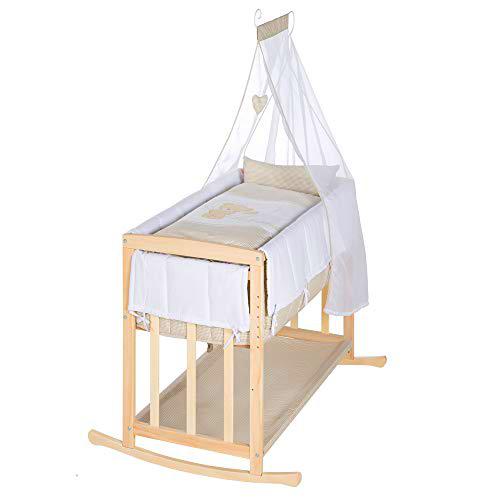 roba-kids 289154NAS105 - Cuna 4 en 1, cama lateral&quot;Liebhabär&quot;