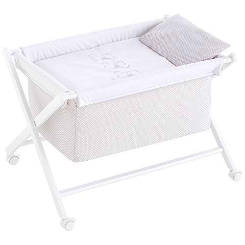 Pekebaby Minicuna Plegable Nuite - Cunas, Blanco