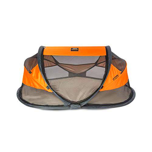 Deryan Foldable and Multifuncional Travel Cot Naranja