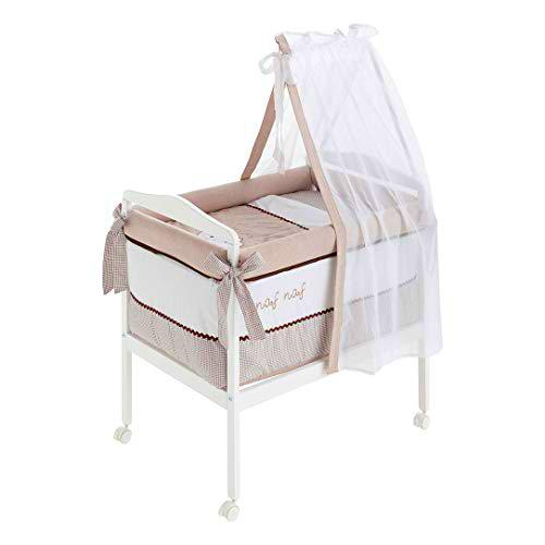 Naf Naf MINICUNA CUADRADA + TEX Y VEL DREAMS, BEIGE, 31275