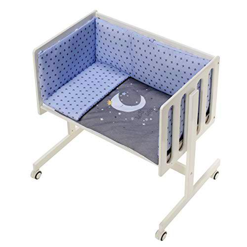 Interbaby Minicuna Colecho Luna Universo Azul