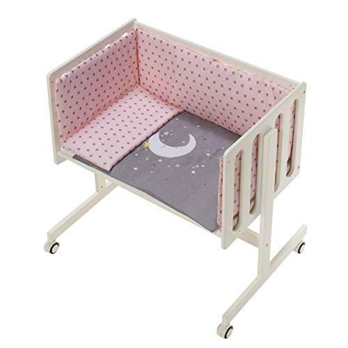 Interbaby Minicuna Colecho Luna Universo Rosa