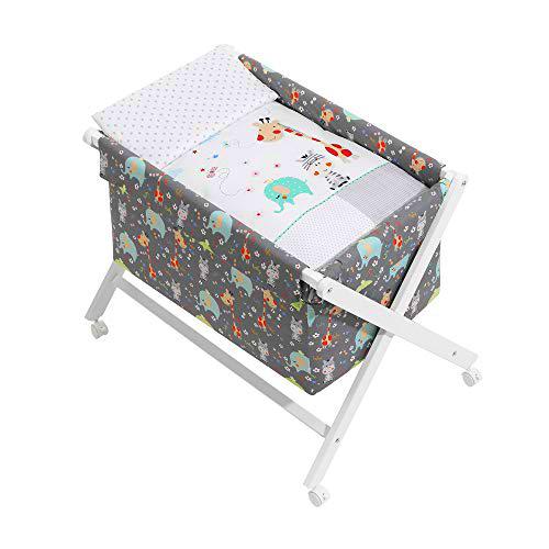 Interbaby 1703496031 - Minicuna Jungle Pis Pas 92122-01-31, Gris