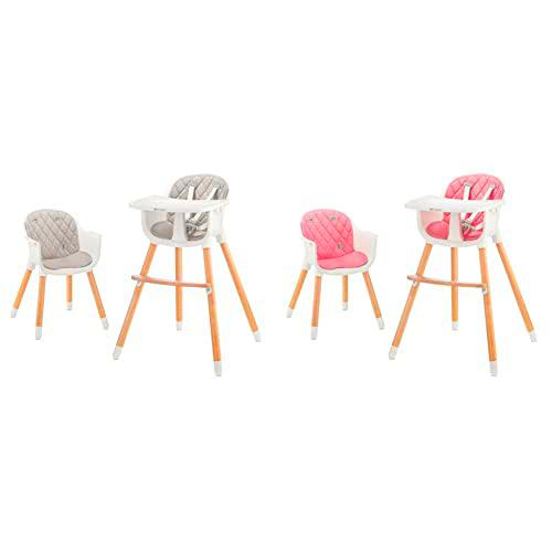 Kinderkraft Trona Bebé 2 en 1 SIENNA, Silla Infantil