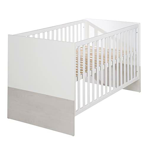 roba Julia - Cuna de bebé escalable (70 x 140 cm, Convertible en Cama Infantil