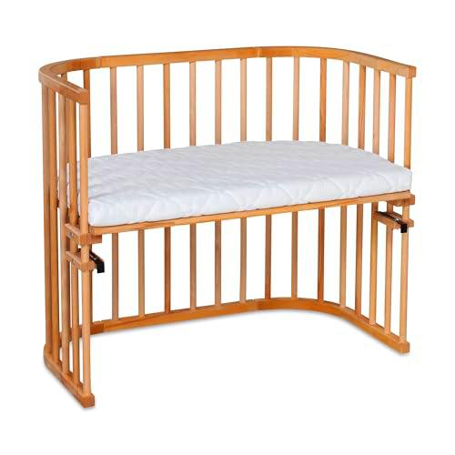 babybay Cuna Extra Grande de Madera de Haya Maciza