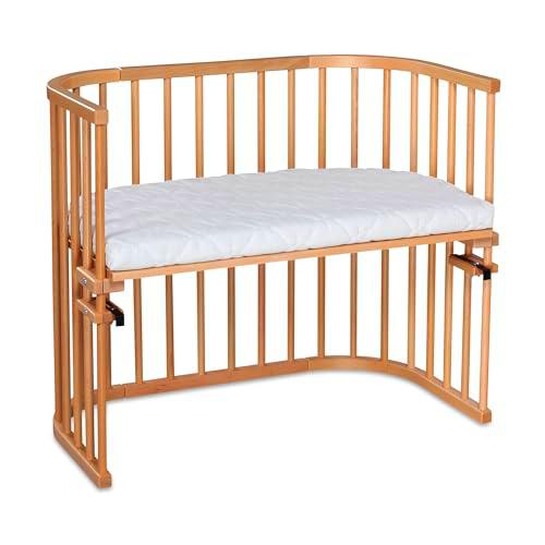 babybay Cuna Extra Grande de Madera de Haya Maciza